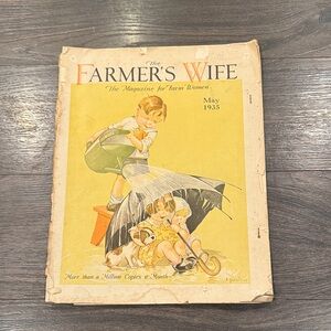 The Farmer's Wife Magazine May 1935 - Yellow Cover